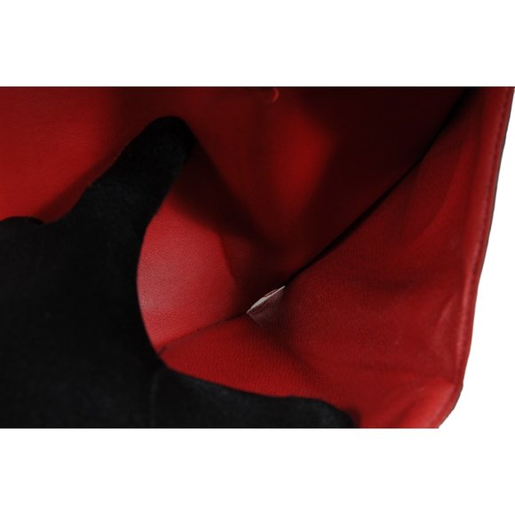 Louis Vuitton Womens Portefeuille Trifold Long Wallet LV Damier Ebene Brown Tan - Picture 8 of 11